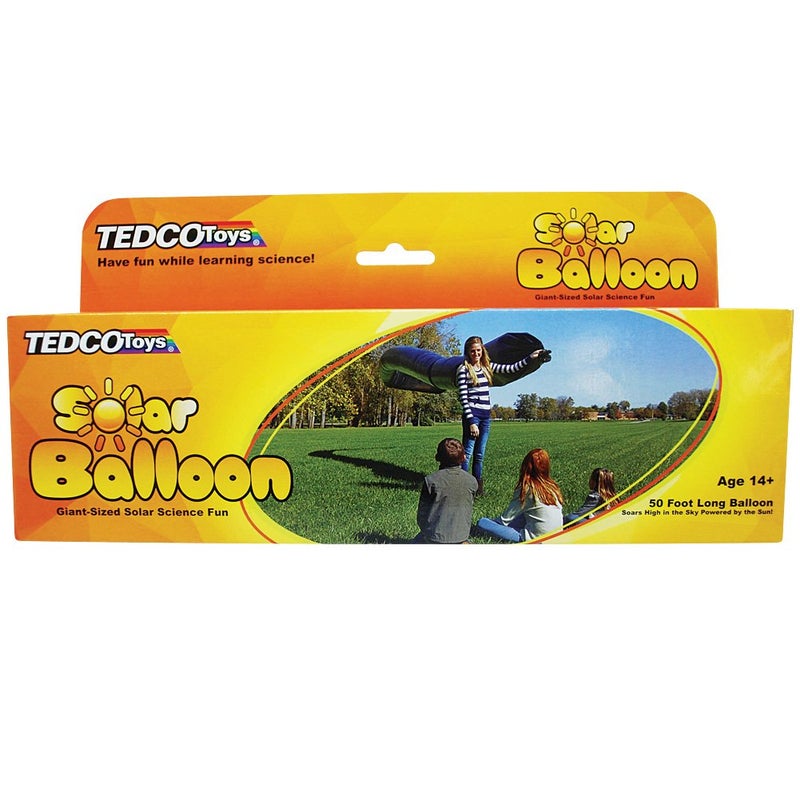 تيدكو بالون شمسي للأطفال من تيدكو (TEDCO) بطول 50 قدمًا، مناسب للأطفال من عمر 14 عامًا فما فوق. - Image 1